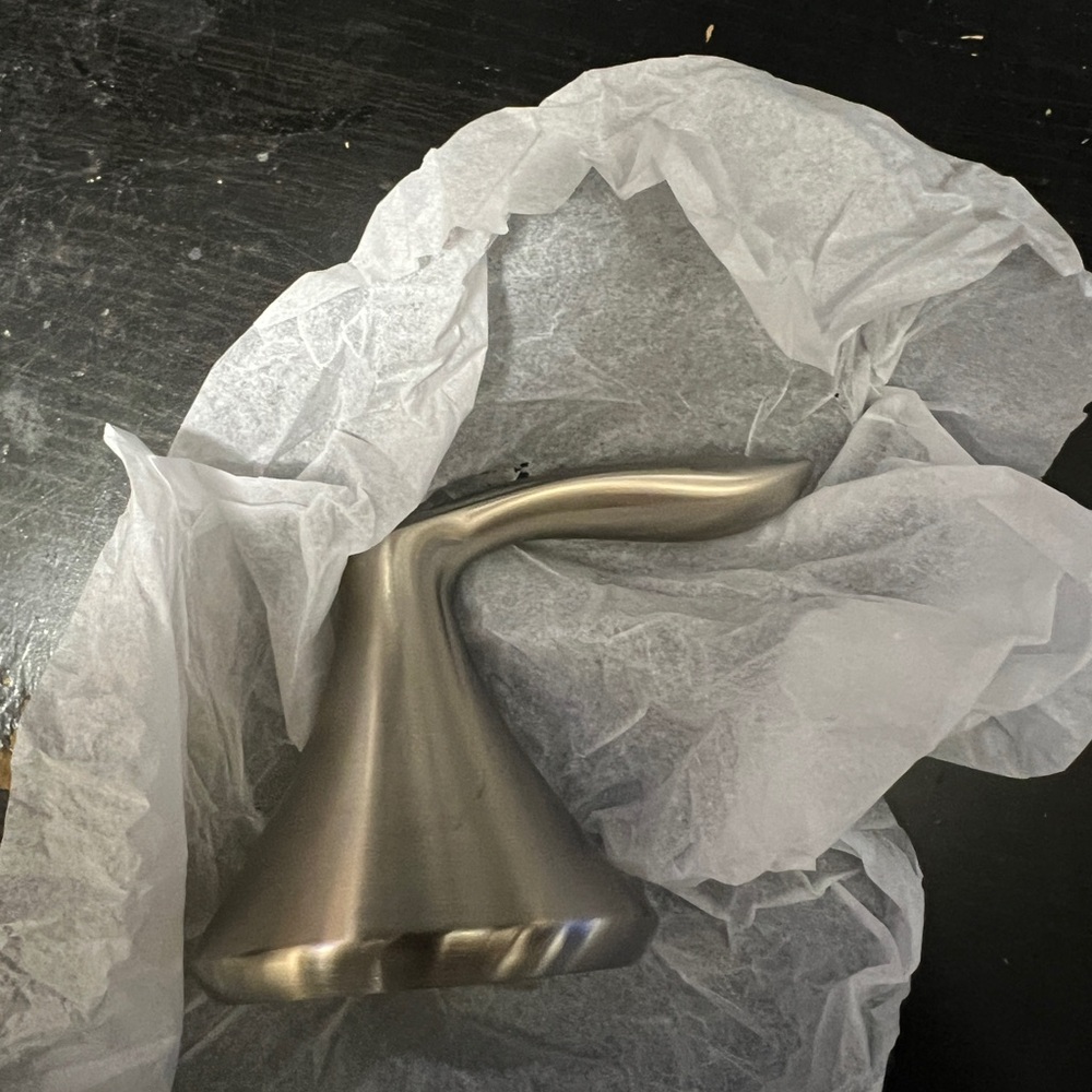 Moen Brushed Nickel Shower Faucet Set - Picture 10 of 15
